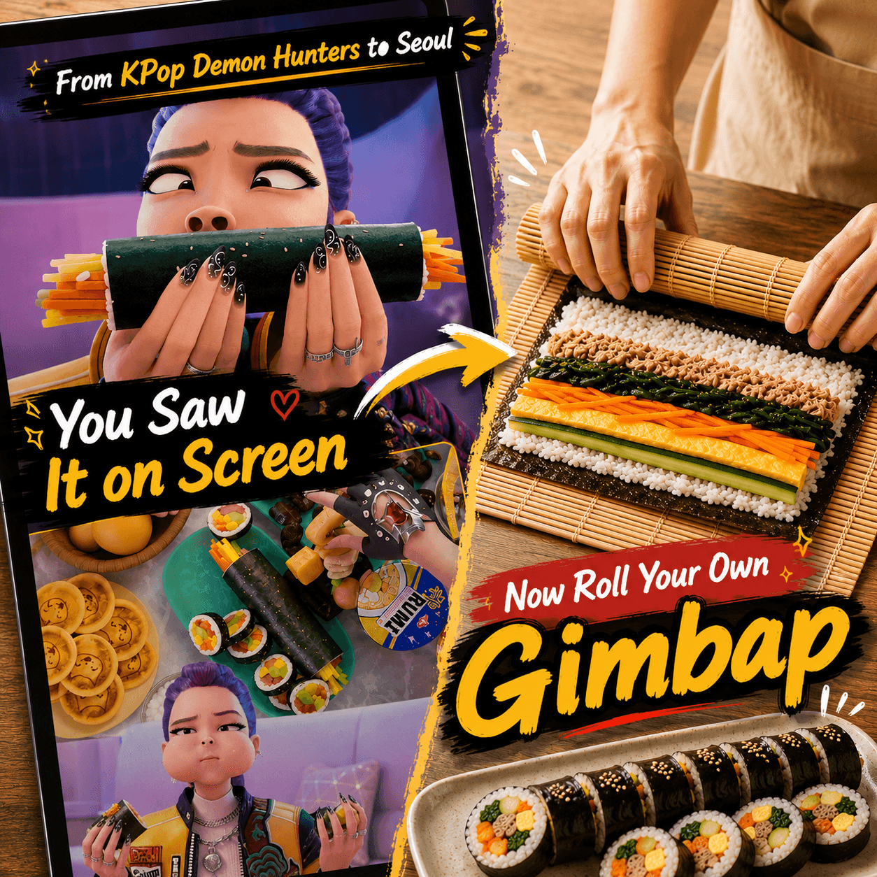 Korean Gimbap & Tteokbokki Cooking Class - 2