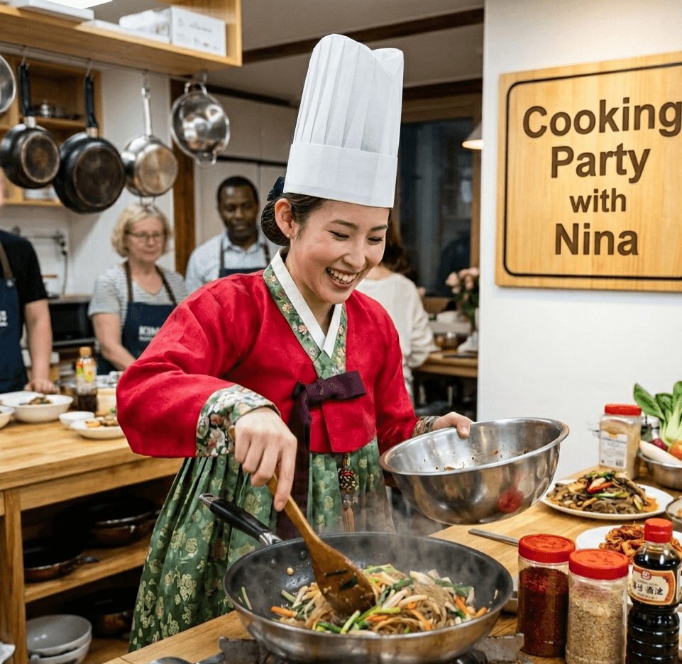 Flavor Feast: 4 Course K-Cooking Party with Nina🎉 - 2